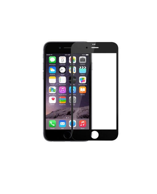 iPhone 6 kaitseklaas täisekraan must