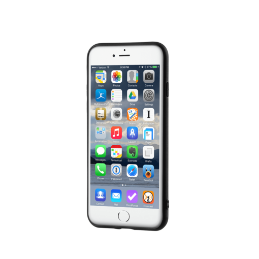 iPhone 7 8 ümbris silikoonist must matt eest