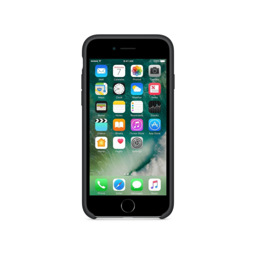 iPhone 7 Apple silikoonist ümbris must eest