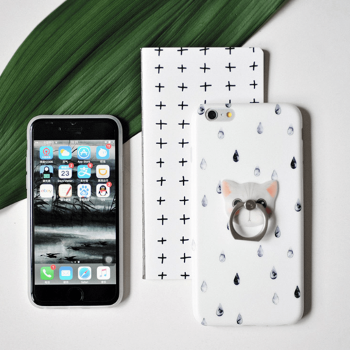 iPhone 8 7 ümbris Maoxin piisad silikoonist 4