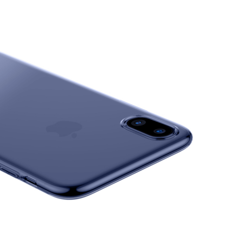 iPhone X ümbris Baseus Simple Gel TPU silikoon sinine 2