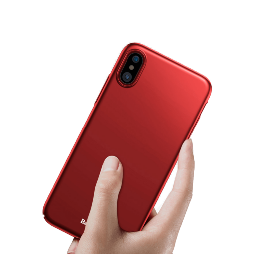 iPhone X ümbris Baseus Ultra Thin Punane 1