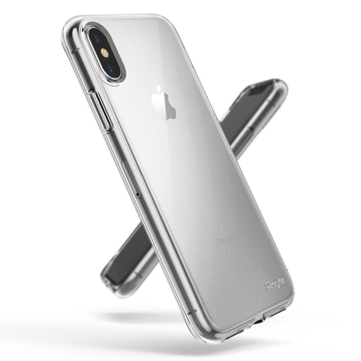 iPhone X ümbris Ringke Air Ultra Thin silikoonist läbipaistev 2