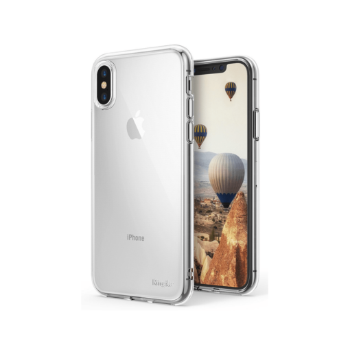iPhone X ümbris Ringke Air Ultra Thin silikoonist läbipaistev