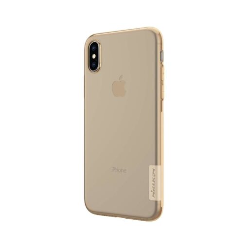 iPhone X ümbris nillkin pruun silikoonist