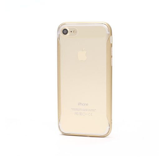 iphone 8 7 baseus silikoonist ümbris kuldsete äärtega 2