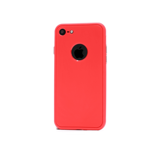 iphone 7 360 silikoonist ümbris punane