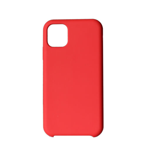 iPhone 11 Pro max kaaned punast värvi silikoonist