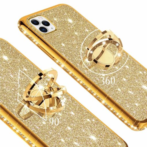 iPhone 11 ümbris teemant kuldne 1