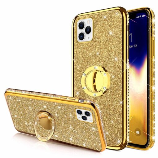 iPhone 11 ümbris teemant kuldne 2