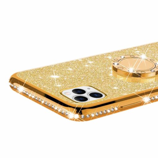 iPhone 11 ümbris teemant kuldne 3