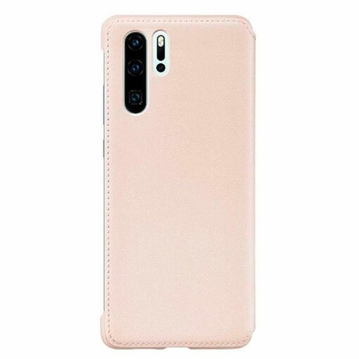 Huawei P30 kaitsekaaned roosa kunstnahk 2