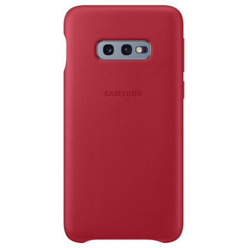 Samsung S10e nahast kaaned punased