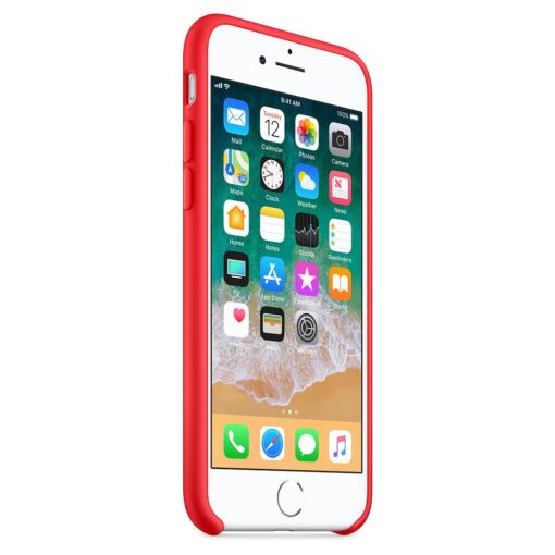 iPhone SE 2020 iPhone 8 iPhone 7 silikoonist kaaned punased 4