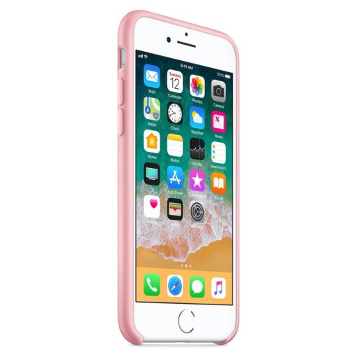 iPhone SE 2020 iPhone 8 ja iPhone 7 pehmest silikoonist roosa ümbris 3