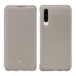 Huawei P30 kaaned flip khaki Huawei originaal