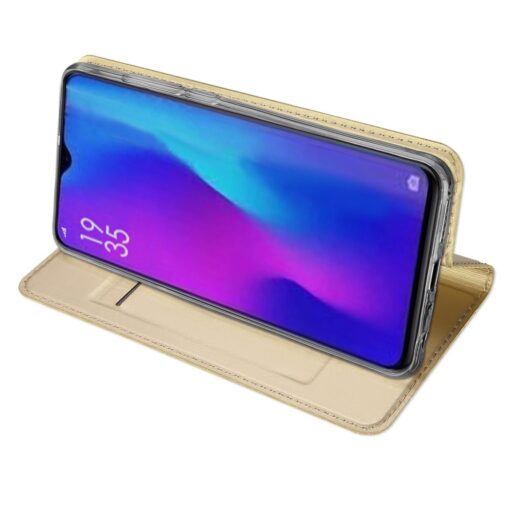 Huawei P30 kaaned kaarditaskuga DUX DUCIS kuldset värvi 4