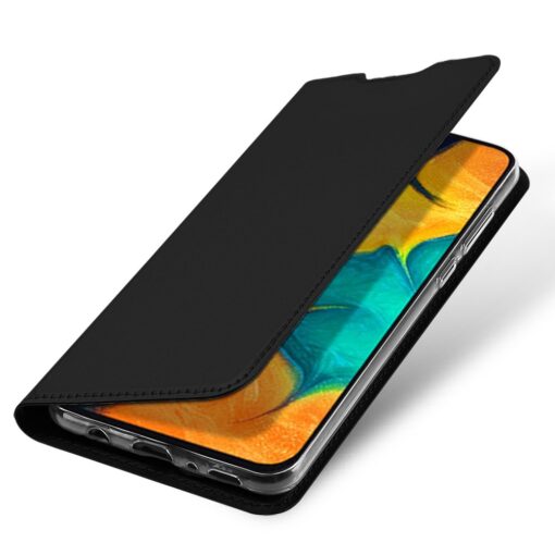 Samsung A20E kaaned kaarditaskuga musta värvi 2