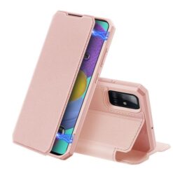 Samsung A51 kaaned roosat värvi kunstnahast