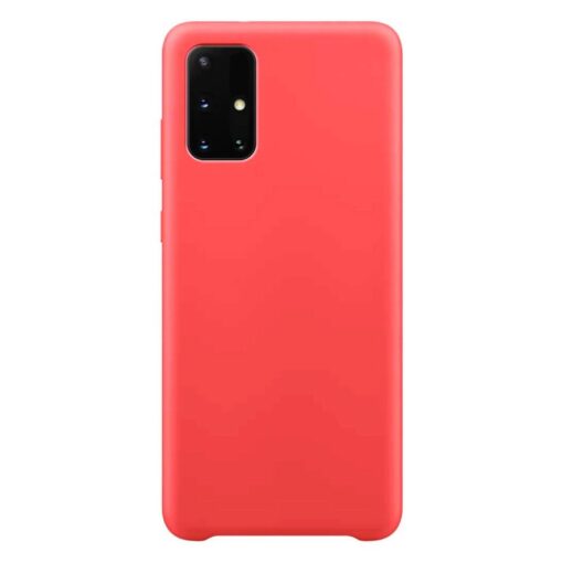 Samsung A51 silikoonist ümbris punane