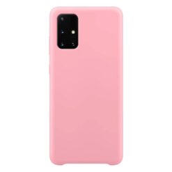 Samsung A51 silikoonist ümbris roosat värvi