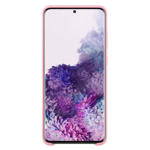 Samsung A51 silikoonist ümbris roosat värvi eest