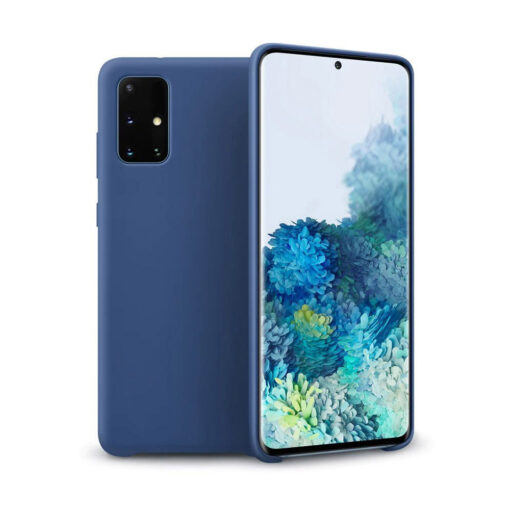 Samsung A51 silikoonist ümbris sinist värvi eest