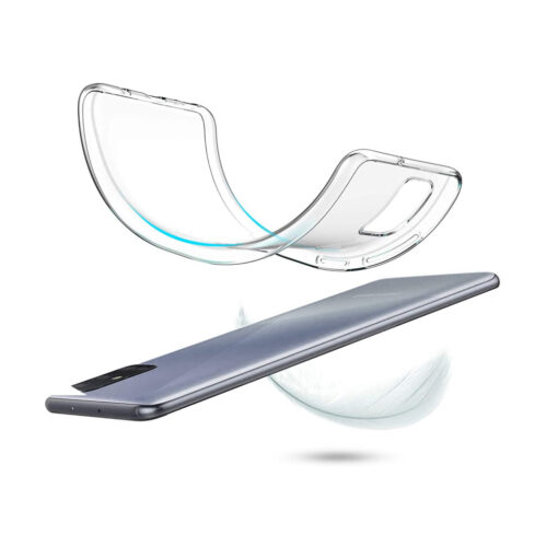 Samsung A71 kaaned silikoonist läbipaistev pehme