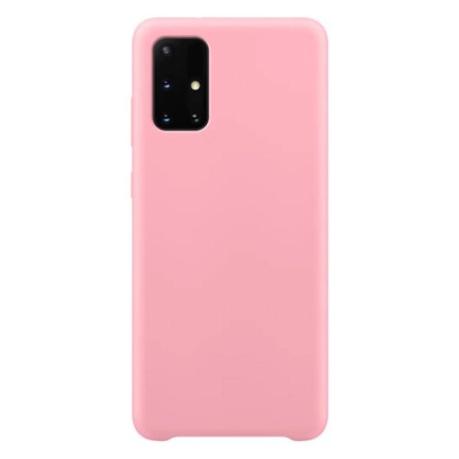 Samsung A71 silikoonist ümbris roosat värvi