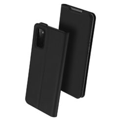 Samsung S20 kaaned kaarditaskuga musta värvi