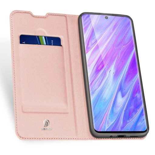 Samsung S20 kaaned kaarditaskuga roosat värvi 3