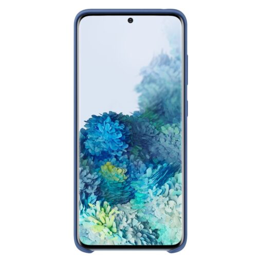 Samsung S20 ümbris silikoonist sininst värvi eest