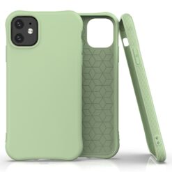 iPhone 11 kaitseümbris silikoonist roheline