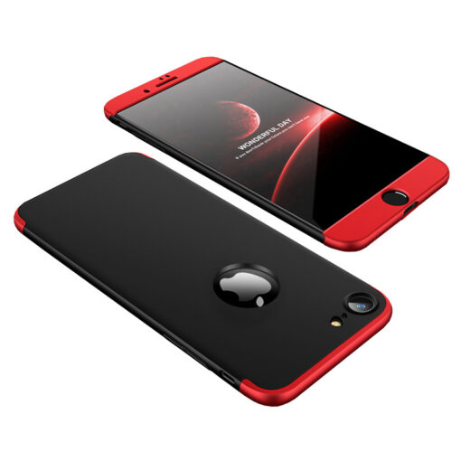 iPhone 8 360 plastikust must punane