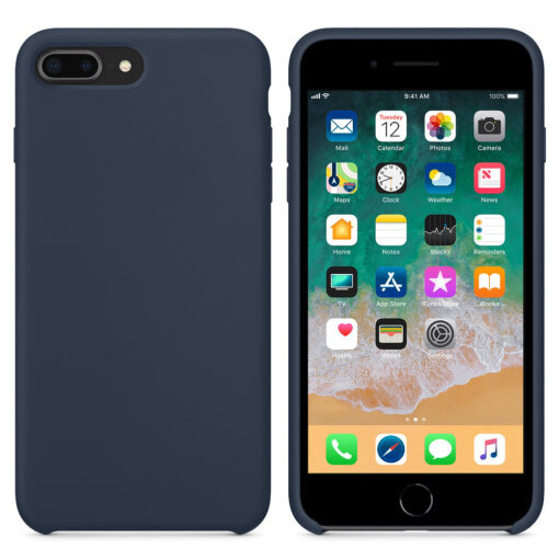 iPhone 8 Plus silikoonist ümbris sinist värvi 3