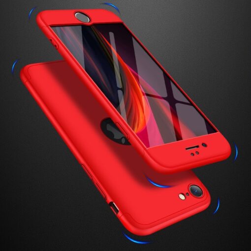 iPhone SE 2 360 kaaned plastikust punane 5