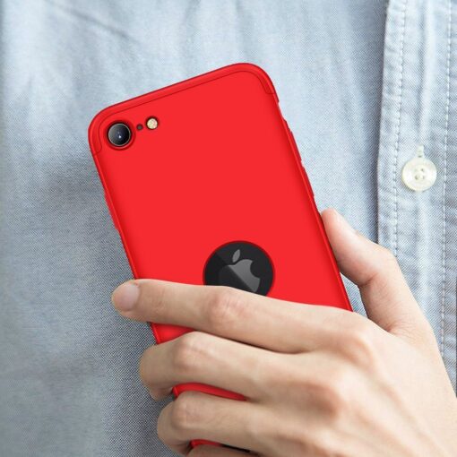 iPhone SE 2 360 kaaned plastikust punane 8