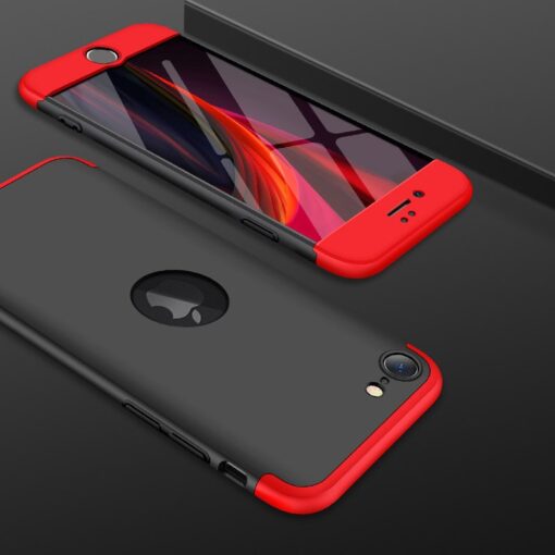 iPhone SE 2 360 kaaned plastikust punane must 5