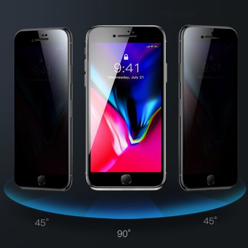 iPhone SE 2020 kaitseklaas privaatsusfiltriga iphone 7 iphone 8 must 2