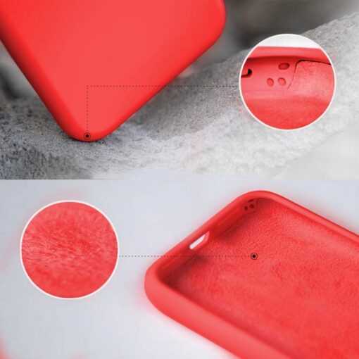 iPhone XR ümbris silikoonist punane 2