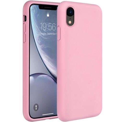 iPhone XR ümbris silikoonist roosa 1