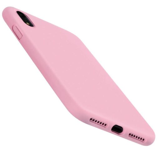 iPhone XR ümbris silikoonist roosa 3