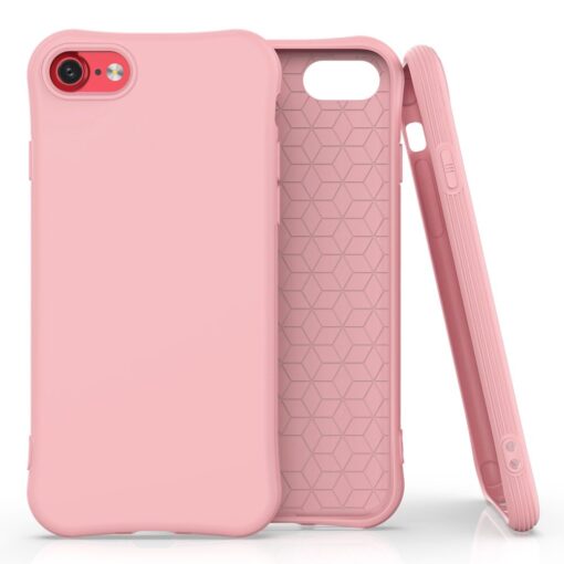 iphone SE 2 silikoonist ümbris sobib iPhone 7 ja iPhone 8 roosa