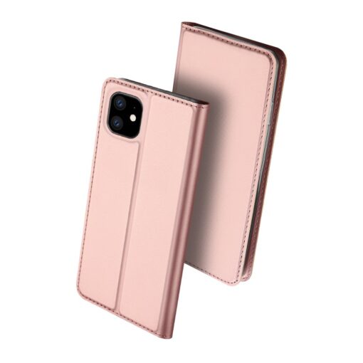 iPhone 11 kaaned kaarditaskuga dux ducis roosa nahast