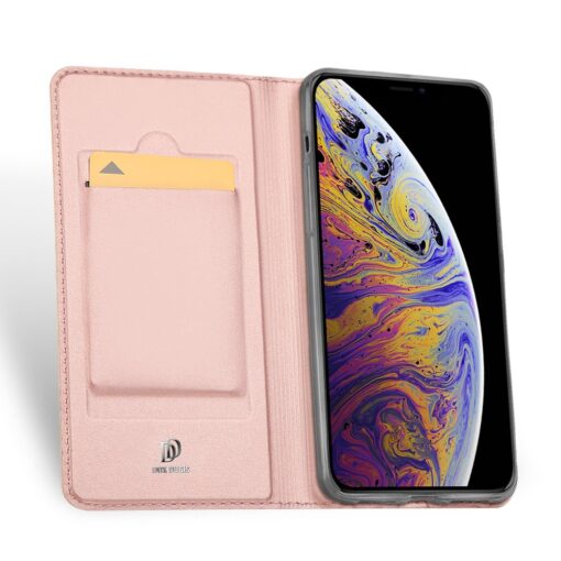 iPhone 11 kaaned kaarditaskuga dux ducis roosa nahast 3