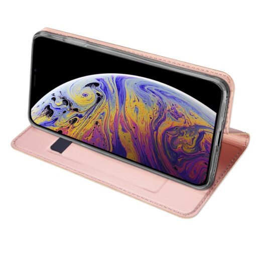 iPhone 11 kaaned kaarditaskuga dux ducis roosa nahast 5