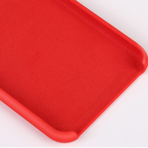 iPhone XS silikoonist ümbris punane 5