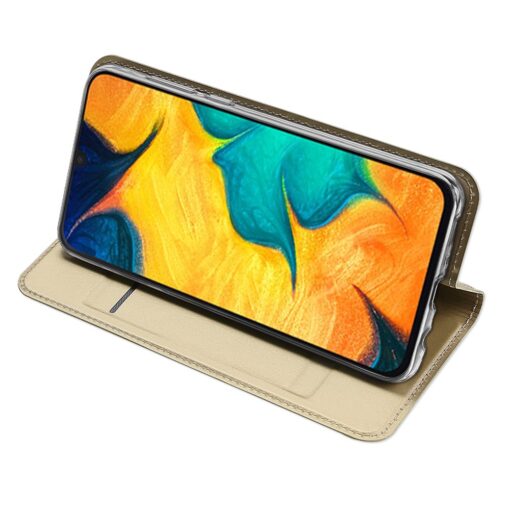 Samsung A20e kaaned DUX DUCIS Skin Pro Bookcase kuldne 3