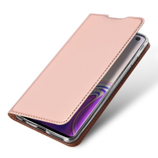 Samsung S10 kaaned DUX DUCIS Skin Pro Bookcase roosa 3