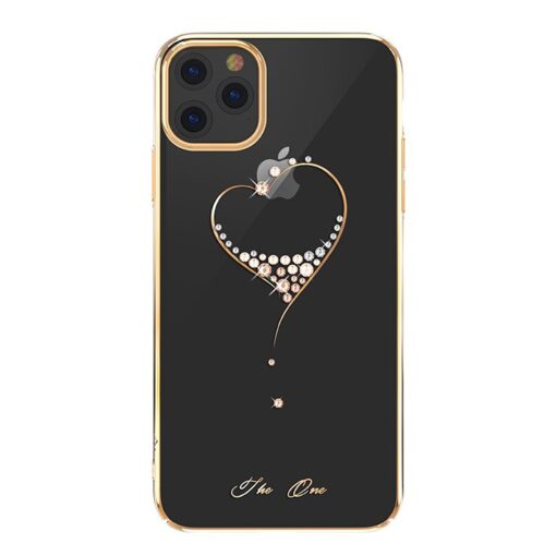 iPhone 11 kinxbar kuldne swarowski kristallidega ümbris